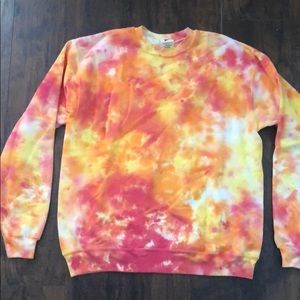 Crew Neck Sweatshirt Tie-dye